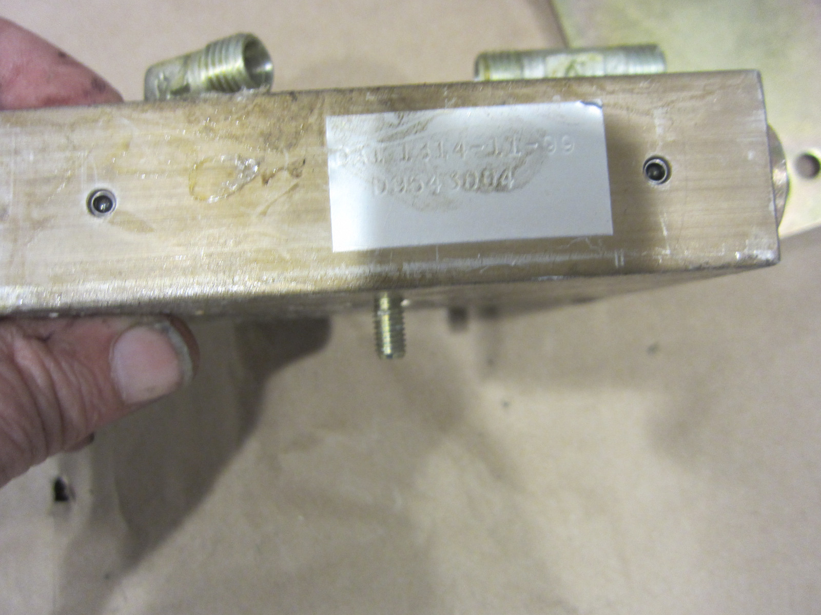 Ferrari 355 Spider - Hydraulic Pump Valve For Covertible Top - P/N 177712