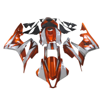 White Orange Fairing Bodywork For Honda CBR600RR 2007 2008 F5 07 08 ABS Plastics