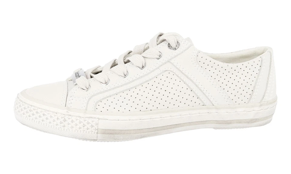 Zapatillas de cuero BELSTAFF - 757388 DRAKE LOW VENT - blancas NUEVAS - US 7 EU 37 Foto 3 de 4