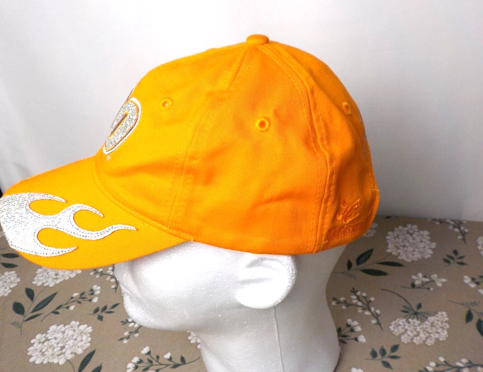 Tony Stewart #20 Girls Orange Sinch Strap Ball Cap (0833-18) - Image 3 of 4