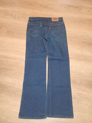 Vintage Levi's 517 (20517-0217) Orange Tab Boot Jeans size