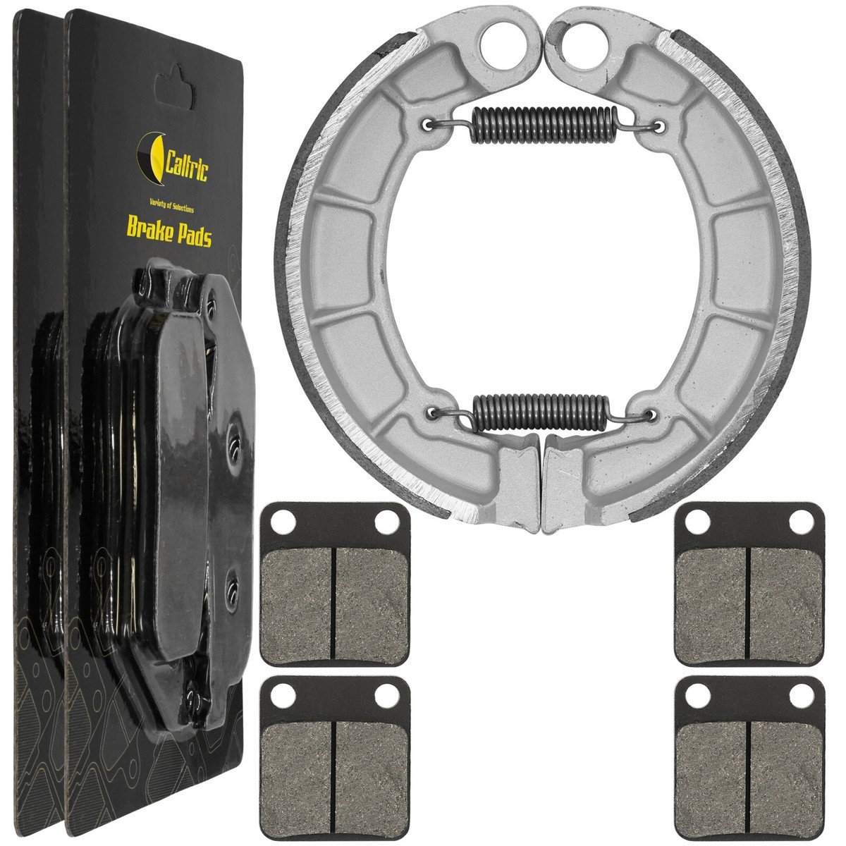KAWASAKI Prairie 300 KVF300 4x4 (1999-02) BONDED FRONT PADS & REAR BRAKE SHOES