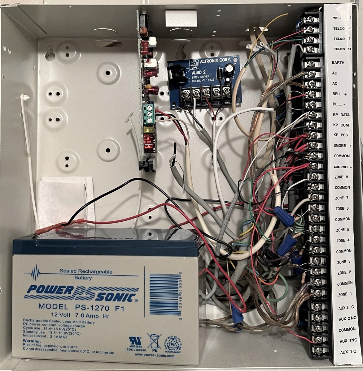Interlogix Security Caddx NetworX NX-8E Alarm Control Panel Interlogix Security Caddx NetworX NX-8E Alarm Control Panel
