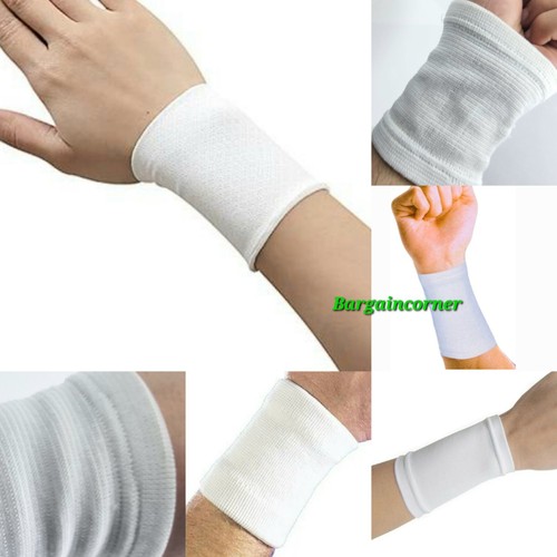Wrist Support Sport Bandage Brace Gym Arthritis Joint Injury Elasticated Support - Picture 13 of 15