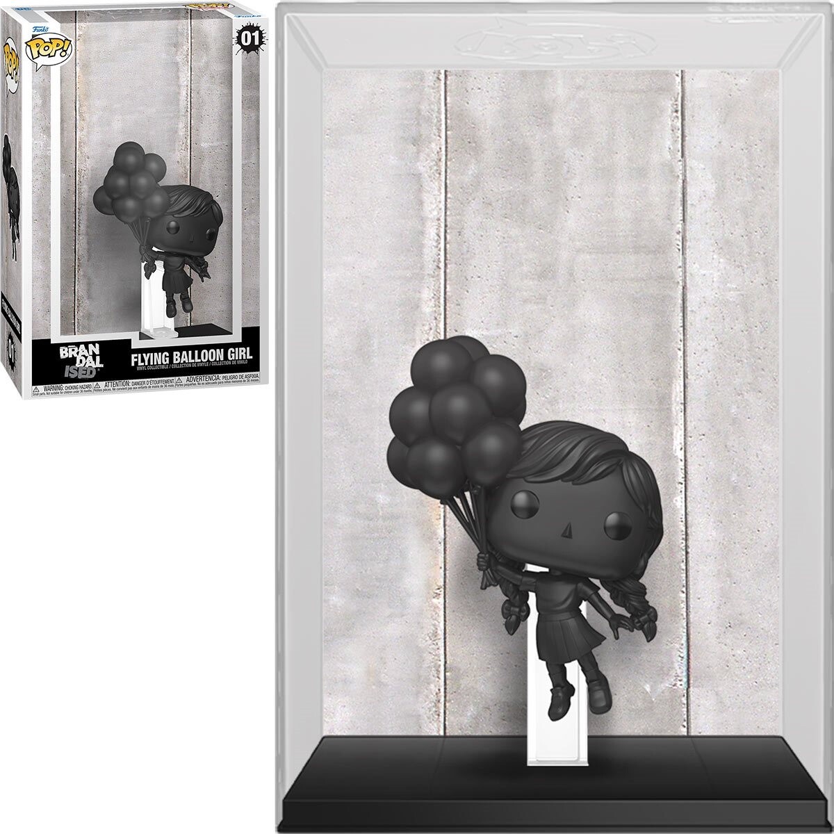 FUNKO • Banksy Cover • BRANDALISED: Balloon Girl • Hardshell