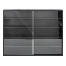 5-Tier Wall Mounted Collection Display Cabinet Minifigure Toy Storage Shelf Unit