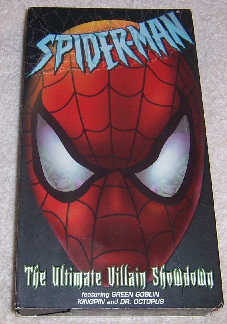 Spider-Man: The Ultimate Villain Showdown VHS Green Goblin Kingpin