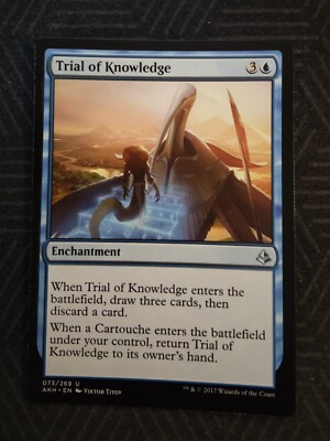mtg trial of knowledge amonkhet