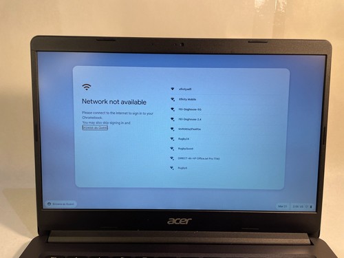 ACER Chromebook C933-C7GM 14" / 1366*768 Celeron N4020 1,1GHz 32GB/4GB - Bild 6 von 9