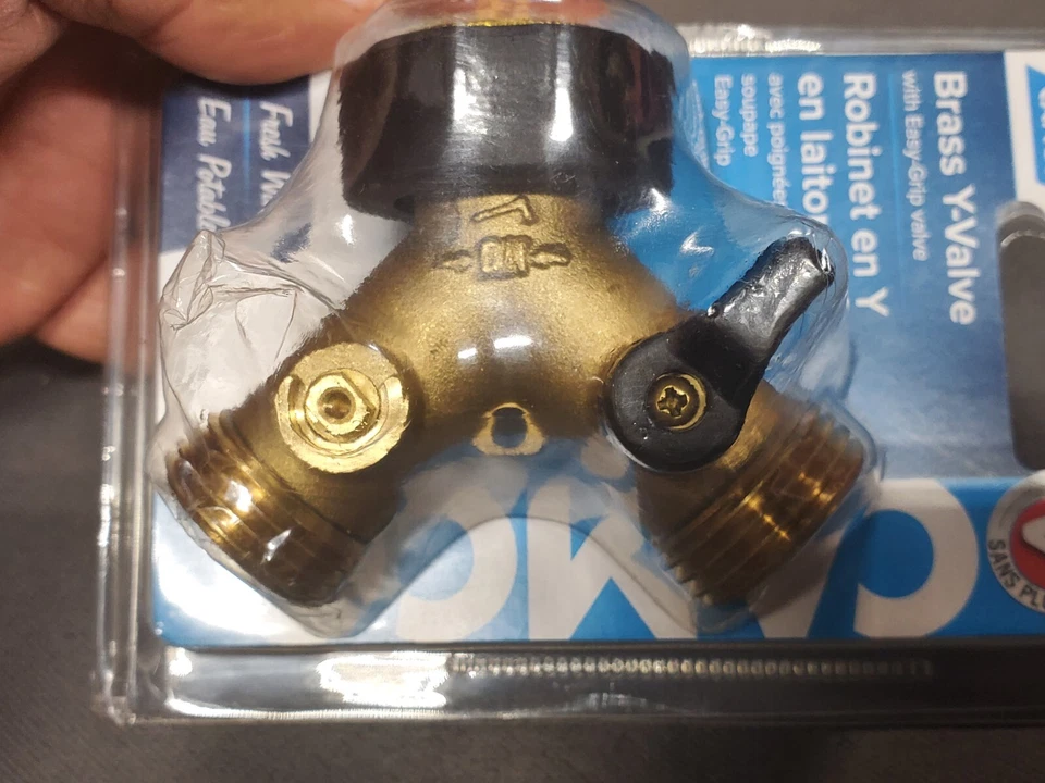 NUEVO Válvula de cierre Camco Wye acero inoxidable latón macizo 60 PSI 20123 Foto 2 de 4