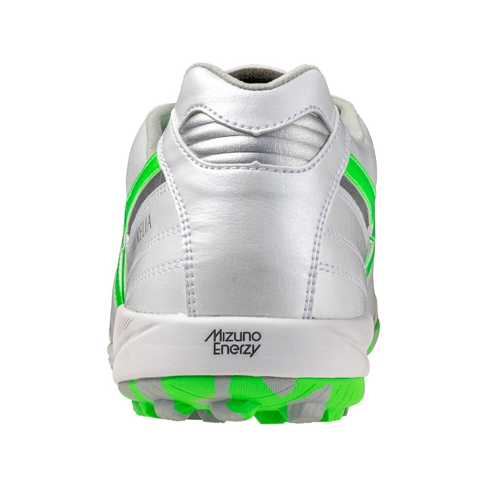 モレリアサラ JAPAN TF（スーパーホワイトパール/ネオングリーン）26cm Mizuno MORELIA SALA JAPAN TF Super White Pearl/Neon Green Unisex