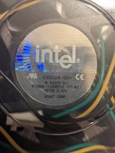Intel C33224-001 Socket 478 Desktop Cooling Fan & Heatsink 3Pin - Picture 2 of 3