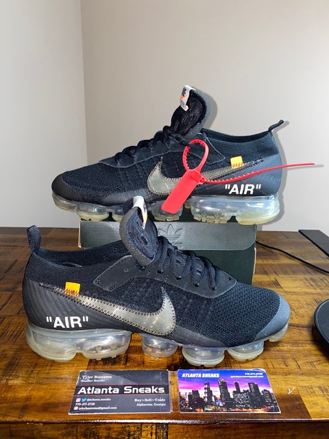 ebay vapormax off white