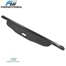 Fits 17-23 GMC Acadia Trunk Retractable Security Shield Cargo Cover PVC - Black