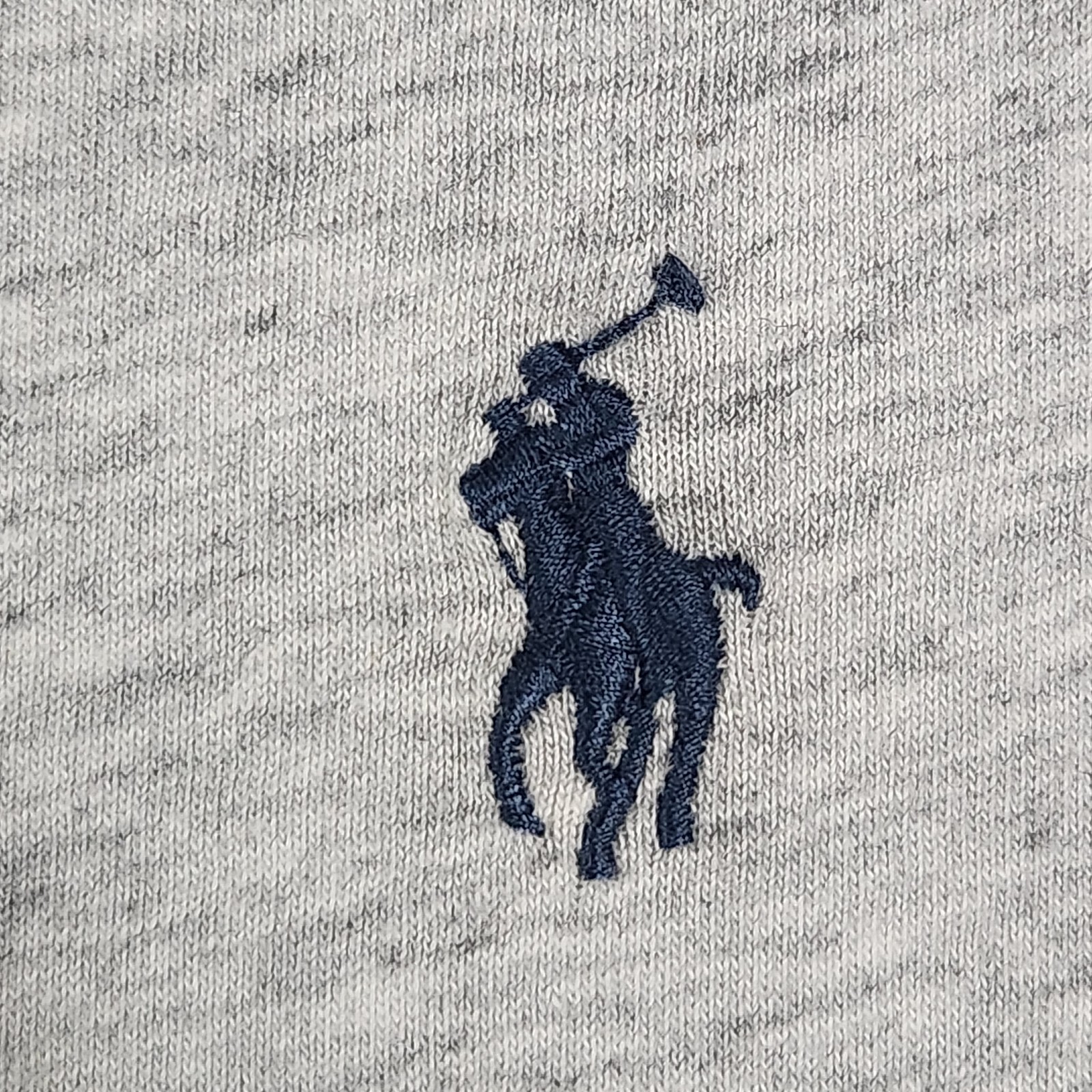 PONY Polo Ralph Lauren T Shirt Uomo Scollo V Tg S Manica Corta Vestibilità Classica Grigio