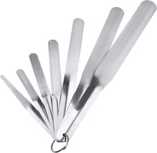 7 Packs Caulking Spatula Tool Set, Stainless Steel Multi-Size Caulk Finishing S