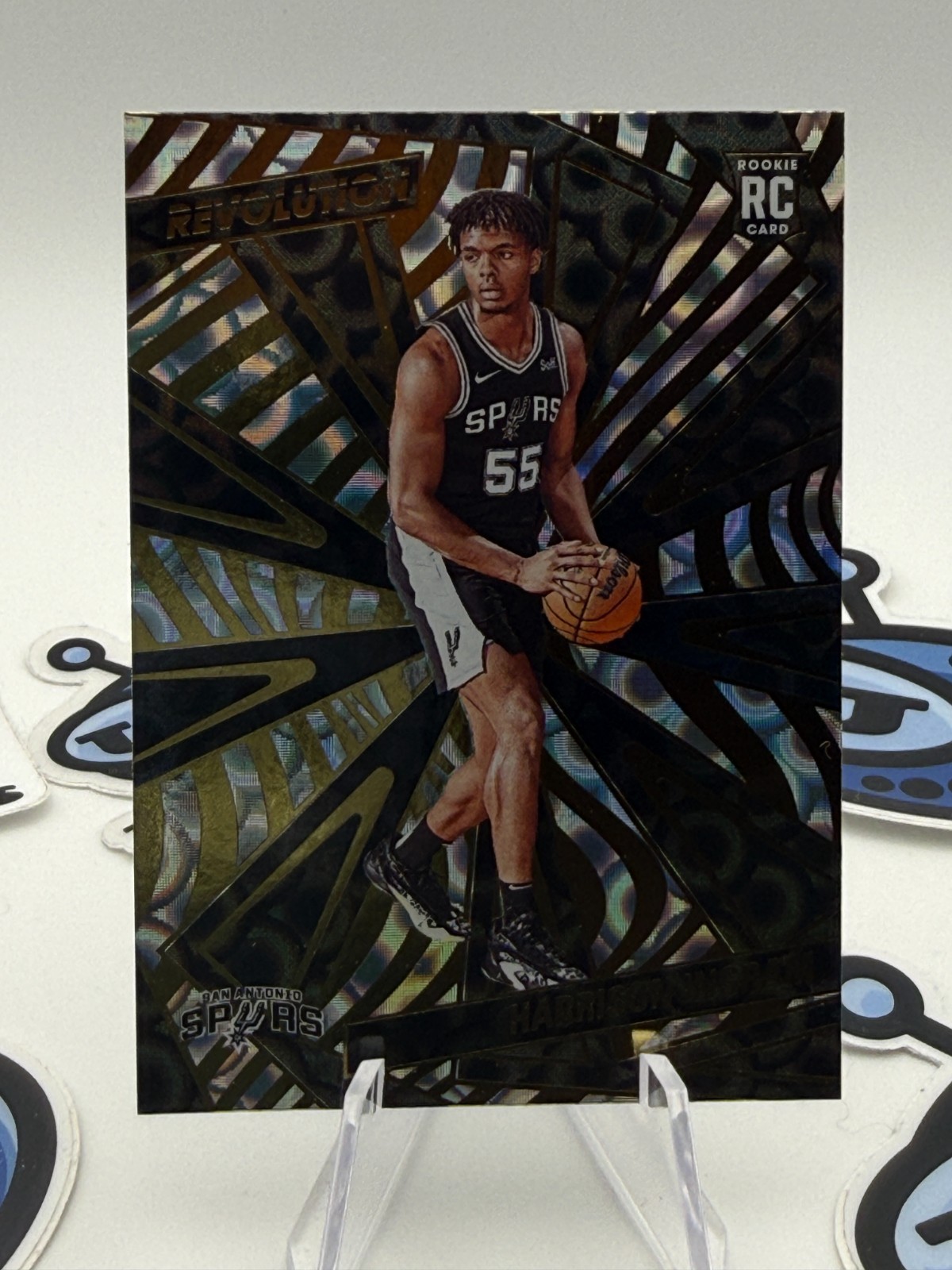2024-25 Panini Revolution Harrison Ingram #103 Groove Rookie Spurs