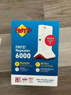AVM FRITZ!Repeater 6000 Weiß WiFi Neu Mit OVP Rechnung vom Juni 2026