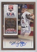 2015 Panini Contenders USA Baseball Ticket Daulton Jefferies #52 Auto 3j2