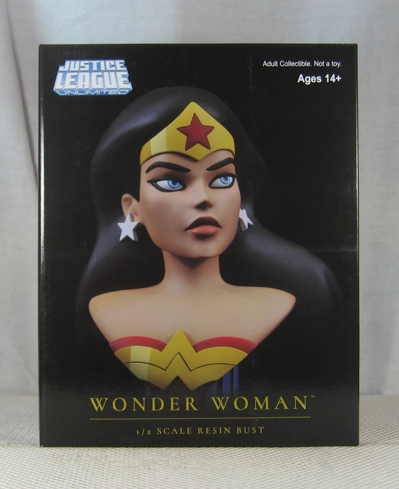 Busto animado 1/2 DC Legends in 3D Wonder Woman 288/1000 Diamond Select SELLADO Foto 2 de 4