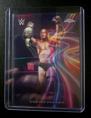 Stone Cold Steve Austin #SGZ-12 2026 Topps Chrome WWE Signalz card
