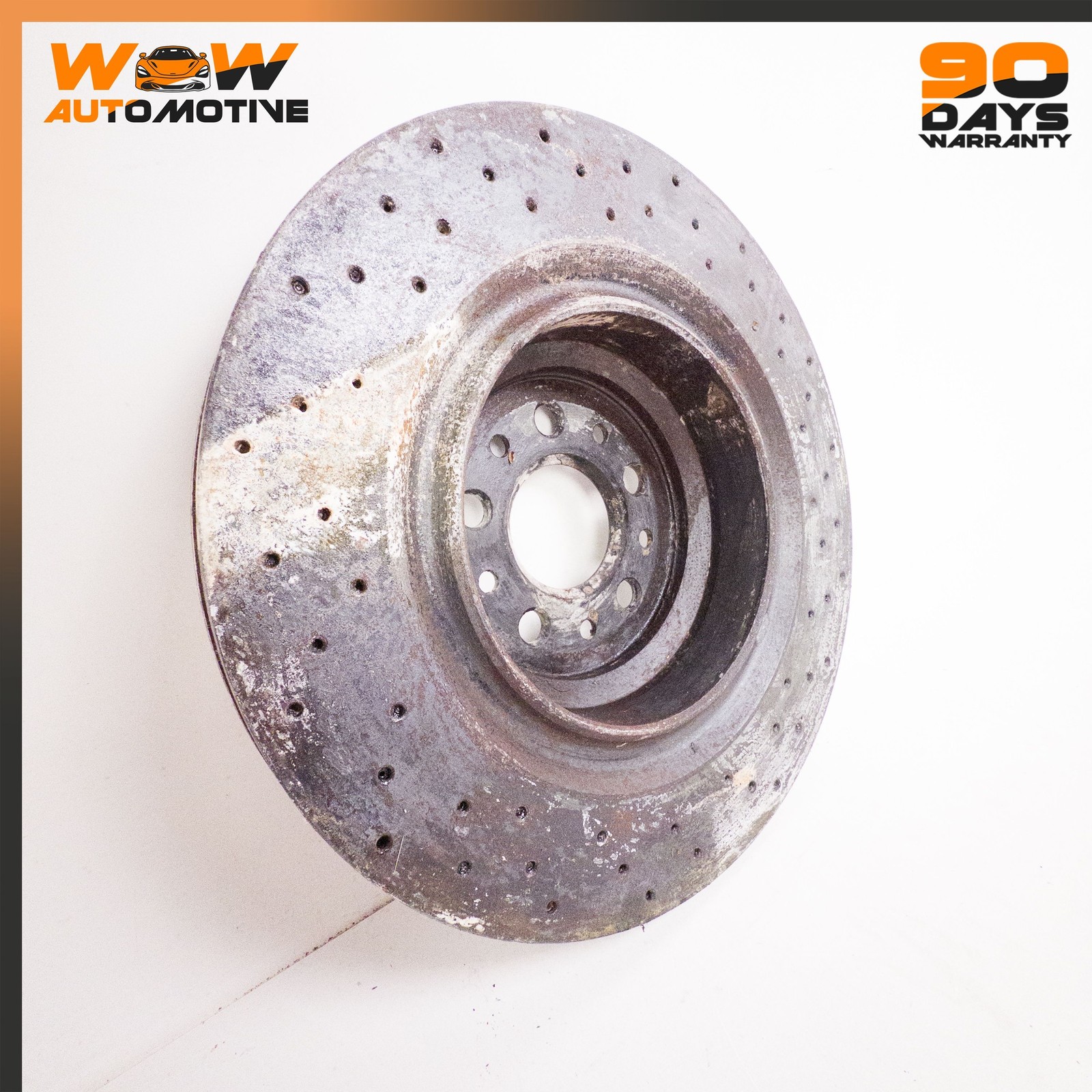 13-19 MASERATI QUATTROPORTE GHIBLI REAR RIGHT LEFT BRAKE DISC ROTOR SET OEM
