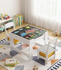 Kids Activity Art and Craft Desk Tabel Chair with Storage