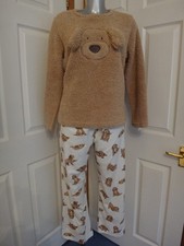 F F Women  s Pyjama Set size 8-10 vgc