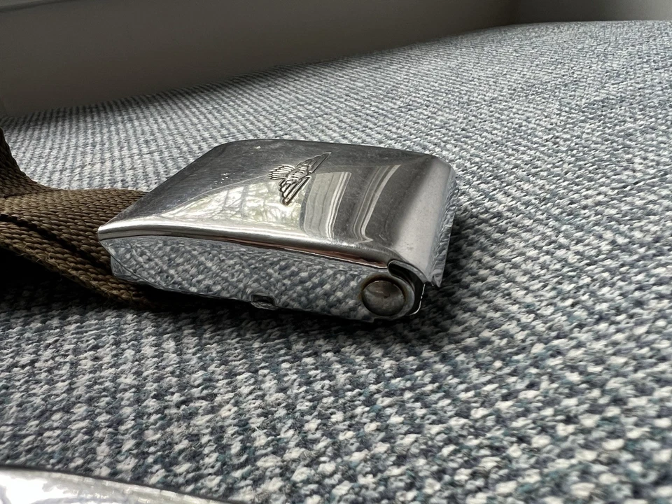 Cinturones de seguridad Hickok originales OEM Jaguar E tipo XKE Foto 3 de 4