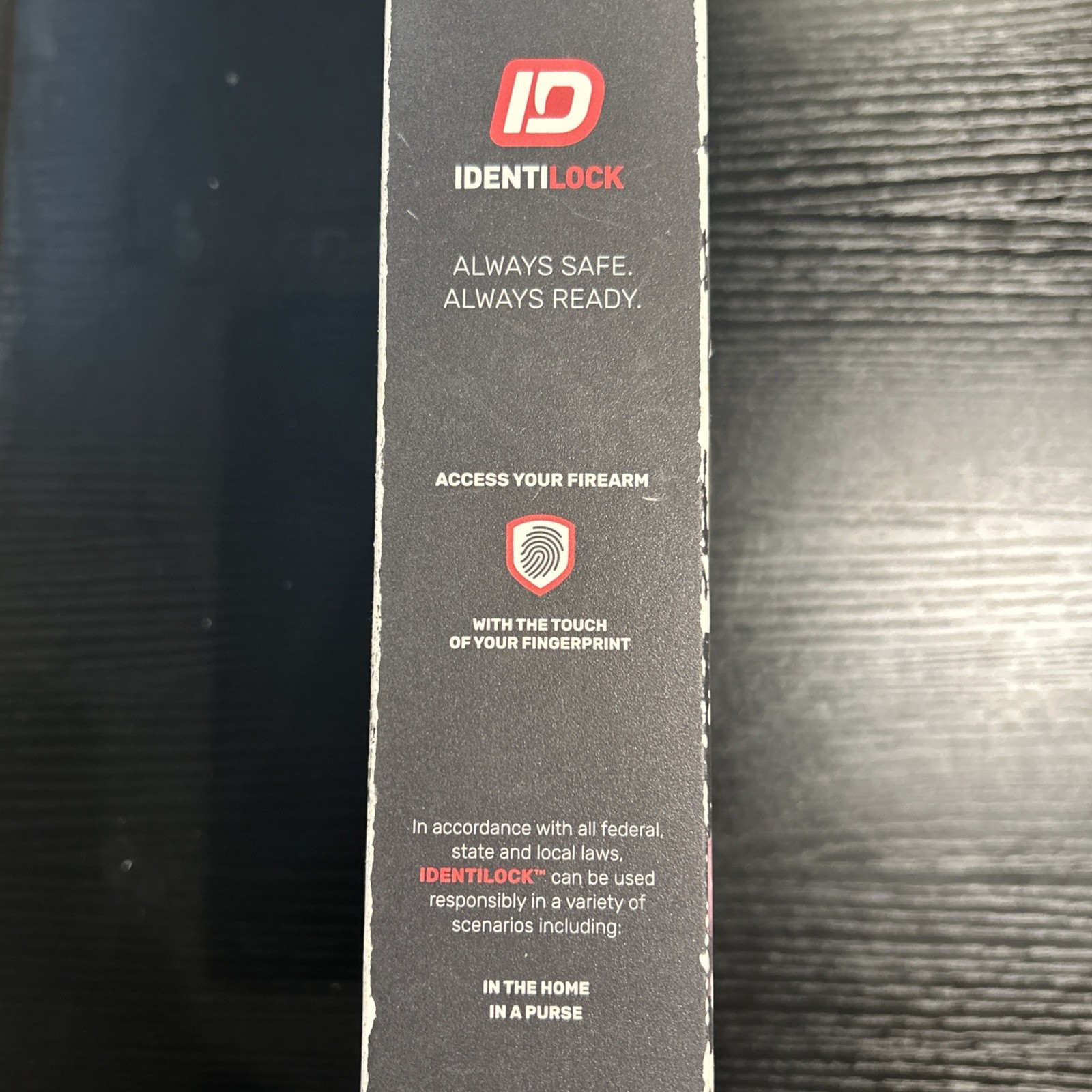 Identilock Biometric Fingerprint Trigger Lock 1911-A1