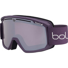 Bolle Ski Goggles Womens Mens with Case/Bag Maddox Purple Snowboard Winter Sport