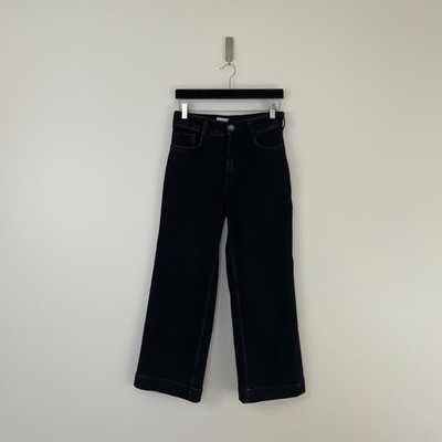 Anthropologie Pilcro The Skipper Wide Leg Crop Jeans Womens Size 26