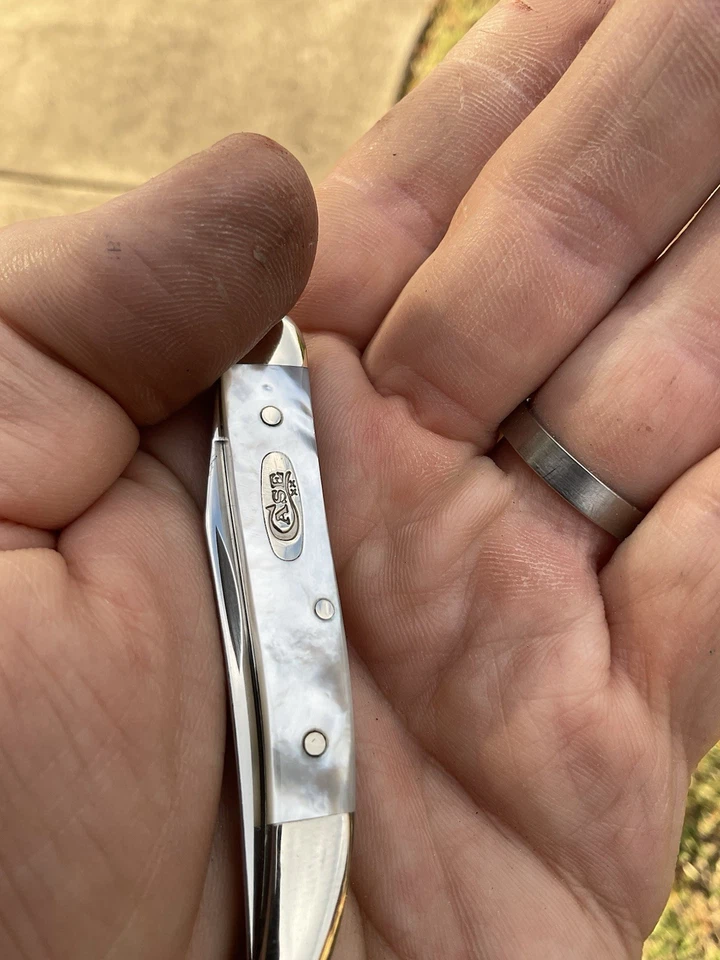 Case Mother Of Pearl Texas Toothpick Knife - You Have To See The Pics STUNNER - Image 2 of 4