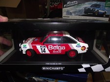 Minichamps 1/18 Ford Escort RS 1800 red & white #14 1-402 rare NIB