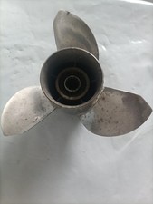 ELICA 3 PALE BALLISTIC INOX 40cv 50cv 60cv  MERCURY e YAMAHA 10 1/8 x 13