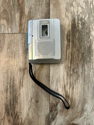 Coby CXR60 VAS Voice Activated Cassette Recorder Player Works!