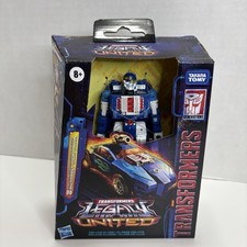 Transformers Legacy United Side Burn Deluxe Class Robots in Disguise Figure New