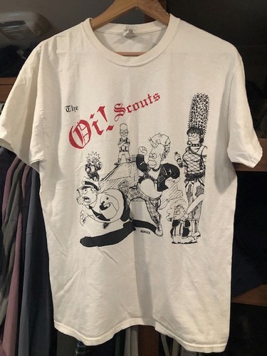 Oi! Scouts Band Punk SceneThe Simpson's Collectible Rare find! NYC 1 of a kind