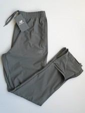 NEW BALANCE All Motion JOGGERS Mens Running Pants Grey w/Back Pkt. Size M