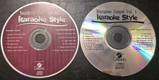 Lot of 2 Karaoke CD-Gs - Country Classics Vol. 1 Southern Gospel Hits Vol.