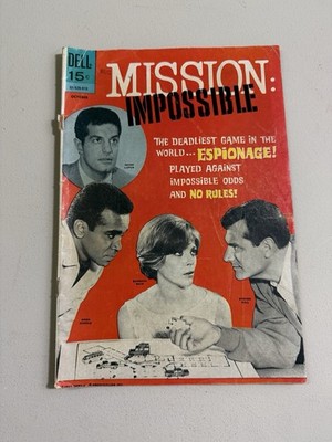 Mission: Impossible #1 Dell Comics 1967