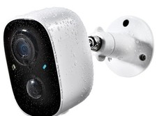 Wireless Outdoor Security Camera with Spotlight 1080P Battery...