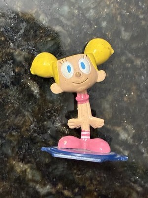 Dexters Laboratory Dee Dee 1.5'' Figure Mini 1:32 Scale Diorama Cartoon Network