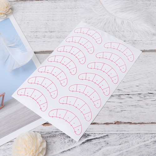 Papel aislante de pestañas mujer pestañas pegatina aislada injertada - Imagen 6 de 12