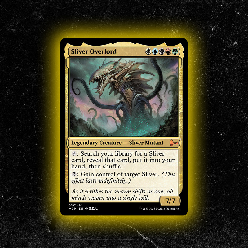 Sliver Overlord - Custom MTG Card - High-Quality