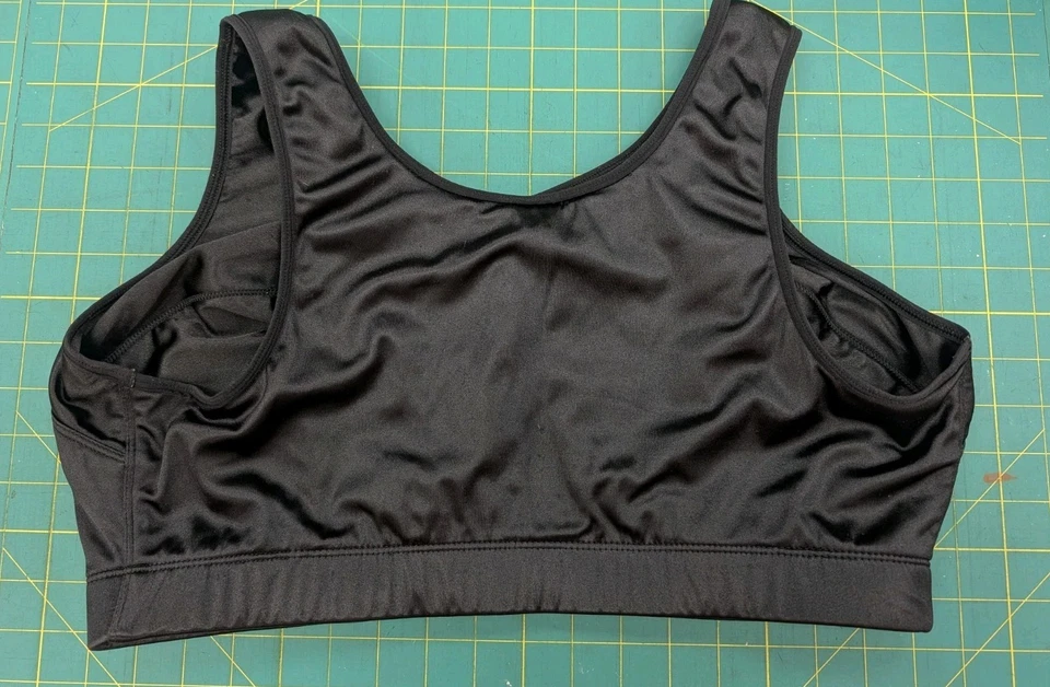 Sujetador deportivo inalámbrico de alto impacto negro Enell talla 6 busto 50 - 54 costilla 42 - 46 Foto 4 de 4