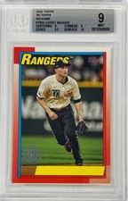 2025 Topps Series 1 Corey Seager NNOF No Name /35 BGS 9 Jersey Match Serial #