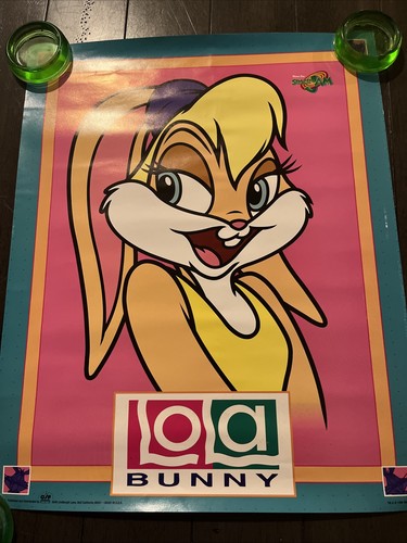 Vintage Lola Bunny Space Jam Poster 1996 OSP Warner Bros vintage-lola-bunny-space-jam-poster-1996-osp-warner-bros