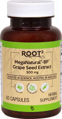 Worldwide 2 X Vitacost-Root2 MegaNatural�-BP� Grape Seed Extract -- 300 mg - 6