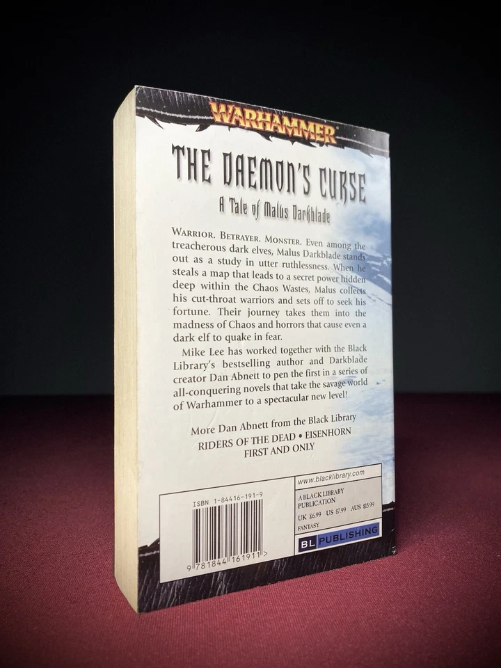 WARHAMMER - A Tale of Malus Darkblade - Books 1–5 - Abnett & Lee - 1st Printings - Image 4 of 4